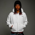 OG SMALL LOGO SHORT LENGTH ZIP HOODIE