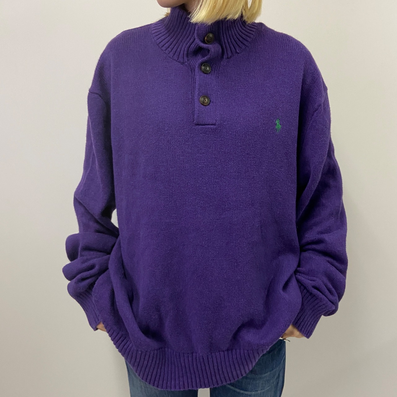 ビッグサイズ Polo Ralph Lauren ポロ ラルフローレン ハーフボタン 