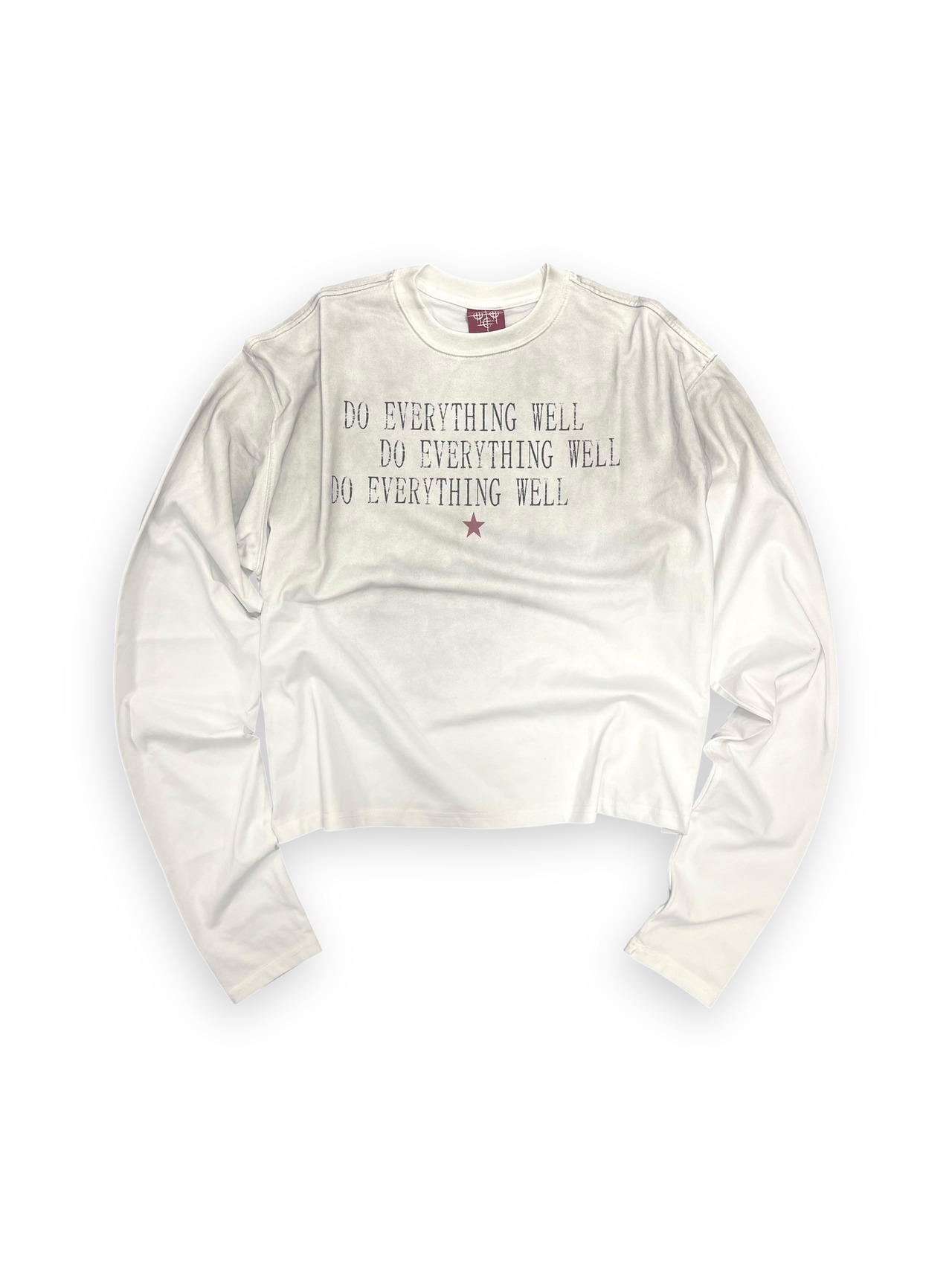 【DETW】Knife Print Long Sleeve T-shirt