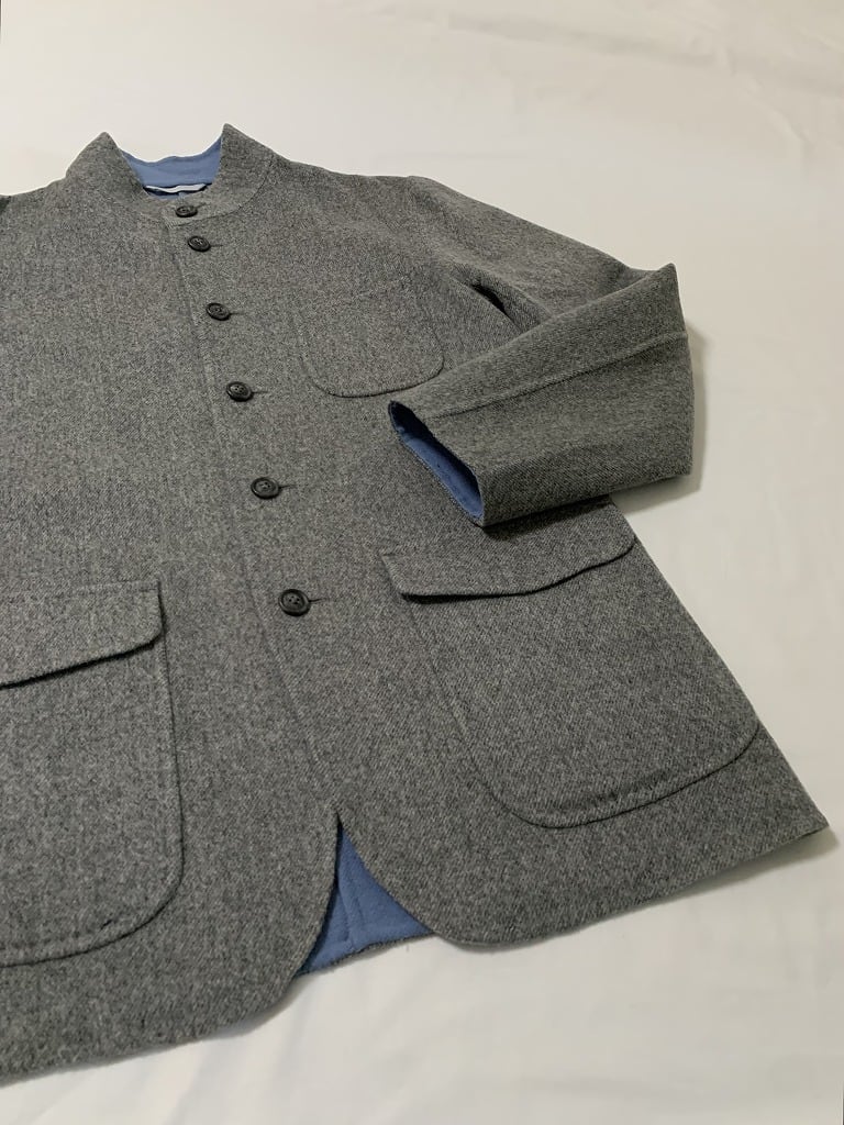 1990's Design Stand Collar Single Jacket "LANVIN"