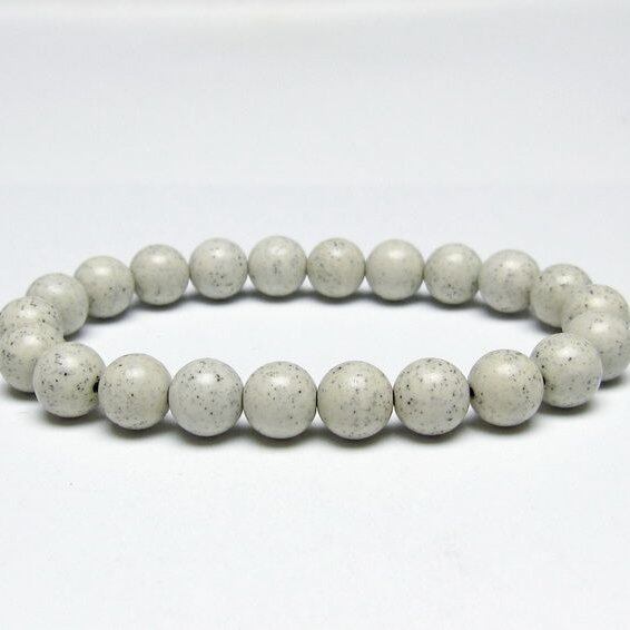 北投石 ブレスレット 9mm 一点物 メール便可 111-50265