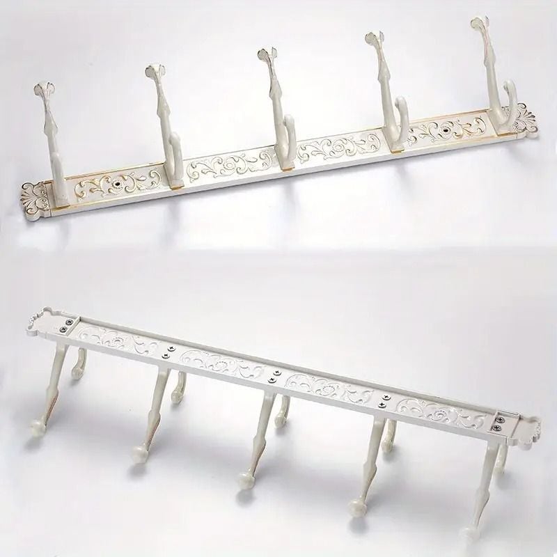 ウォールフック コートハンガー 壁掛けフック 5連フック おしゃれ