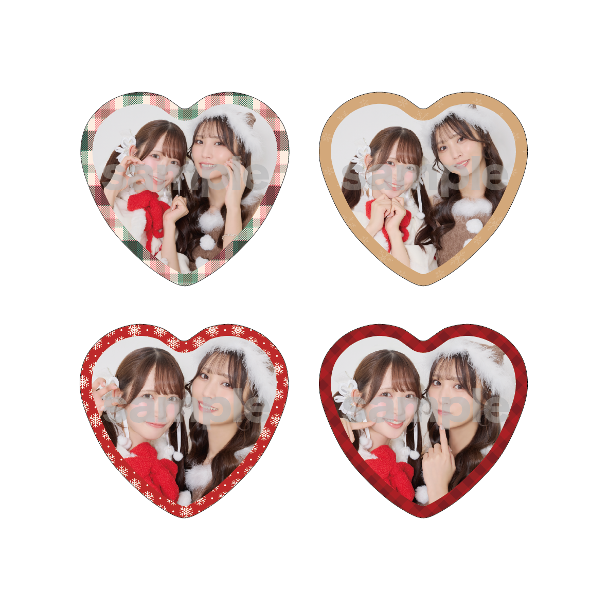 根岸愛&反田葉月》ねぎたんハート缶バッジ | PLATINUM PIXEL