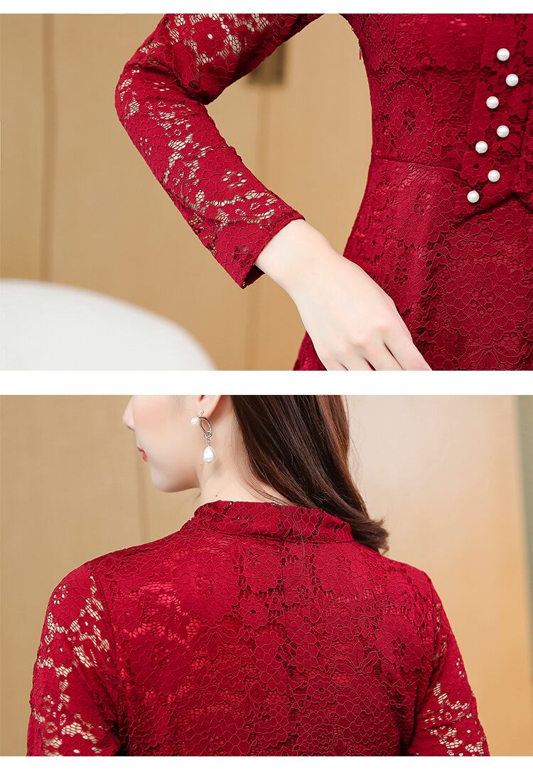 レースワンピース ワンピース ナイトドレス フレアスカート フレア