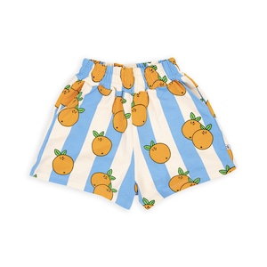 【24SS】カーラインク(CARLIJNQ) Orange-long shortsパンツ 　オレンジ