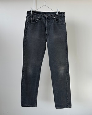 -Levi's- Vintage 90s W34L32 505 Black Denim Pants made in USA