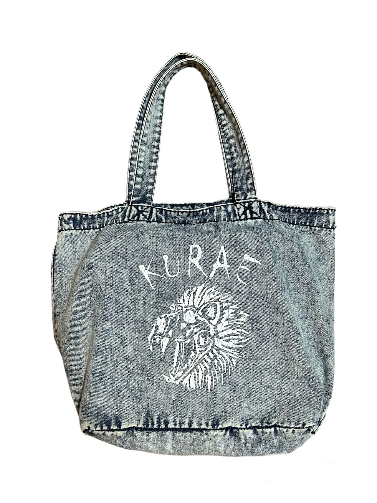 KURAEデニムラージトートバッグ