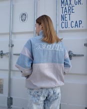 【X-girl】PANELLED OVERSIZED JACKET【エックスガール】