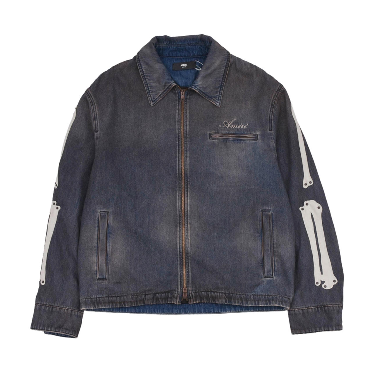 【AMIRI】LEA BONES DNM BLOUSON - 1