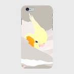 iPhoneケース もふもふオカメインコ シナモン【各機種対応】