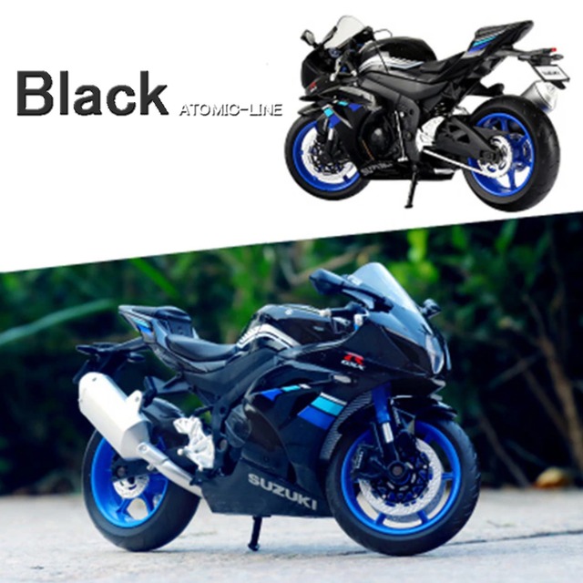 1/12 スズキ GSX-R1000 ミニカー 全4色 バイク 合金モデル 模型 ジオラマ