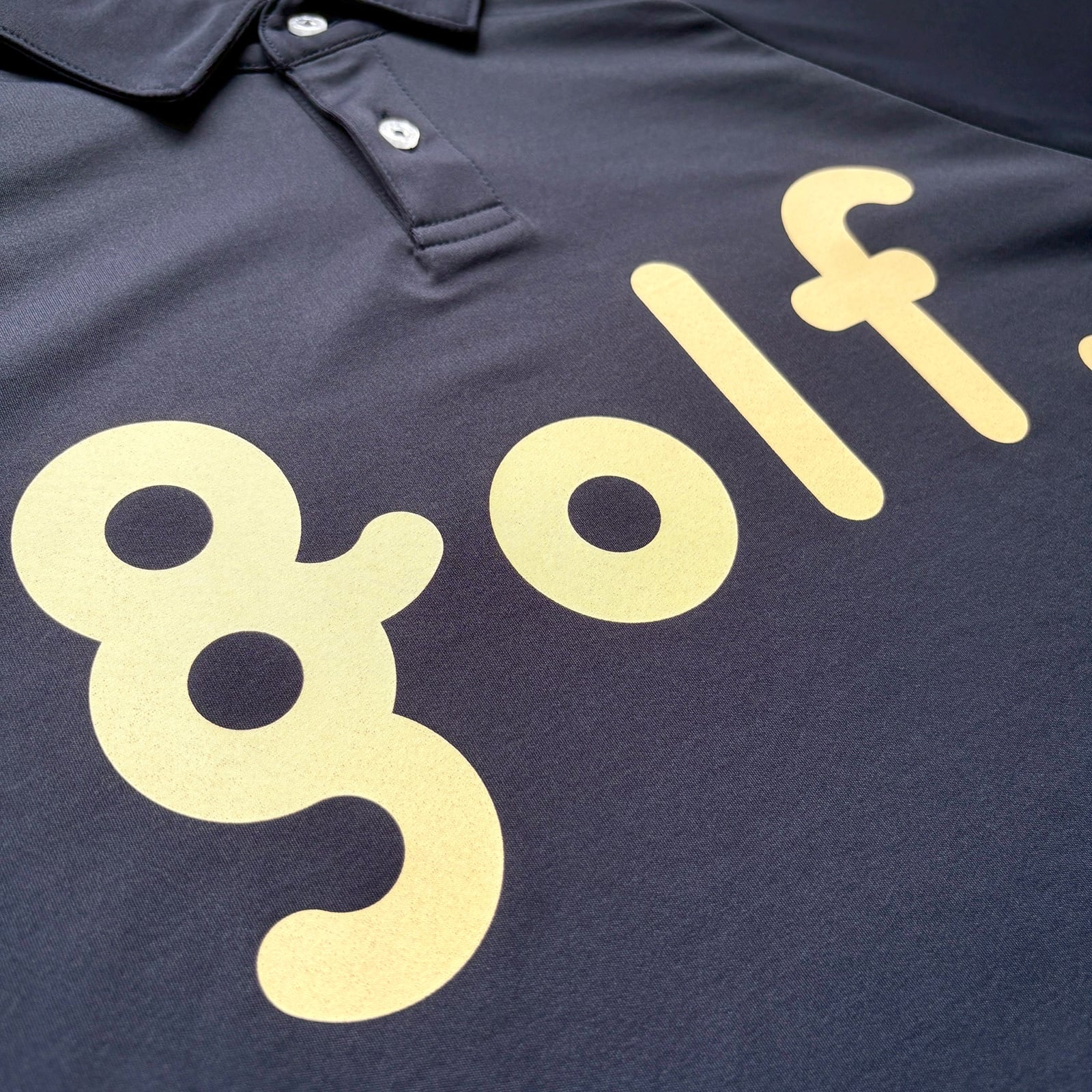 LOGO PRINT POLO SHIRT -DARK NAVY- | 8G SHOOT WEBSTORE