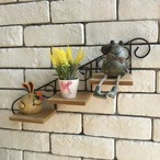 フラワースタンド　壁掛けフラワースタンド　ぶら下げバスケット　フラワーポットスタンド　装飾　錬鉄　壁掛け植物ホルダー　鉄バスケット　ブラック　黒