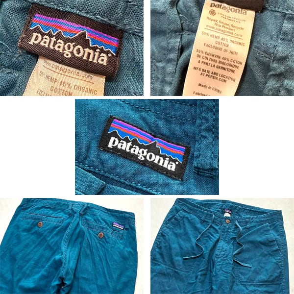 1点物◇パタゴニアPatagoniaリネンヘンプパンツ古着メンズSMレディース