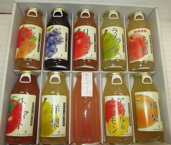 ストレート果汁ジュース（180ml）10本 バラエティセット | (有