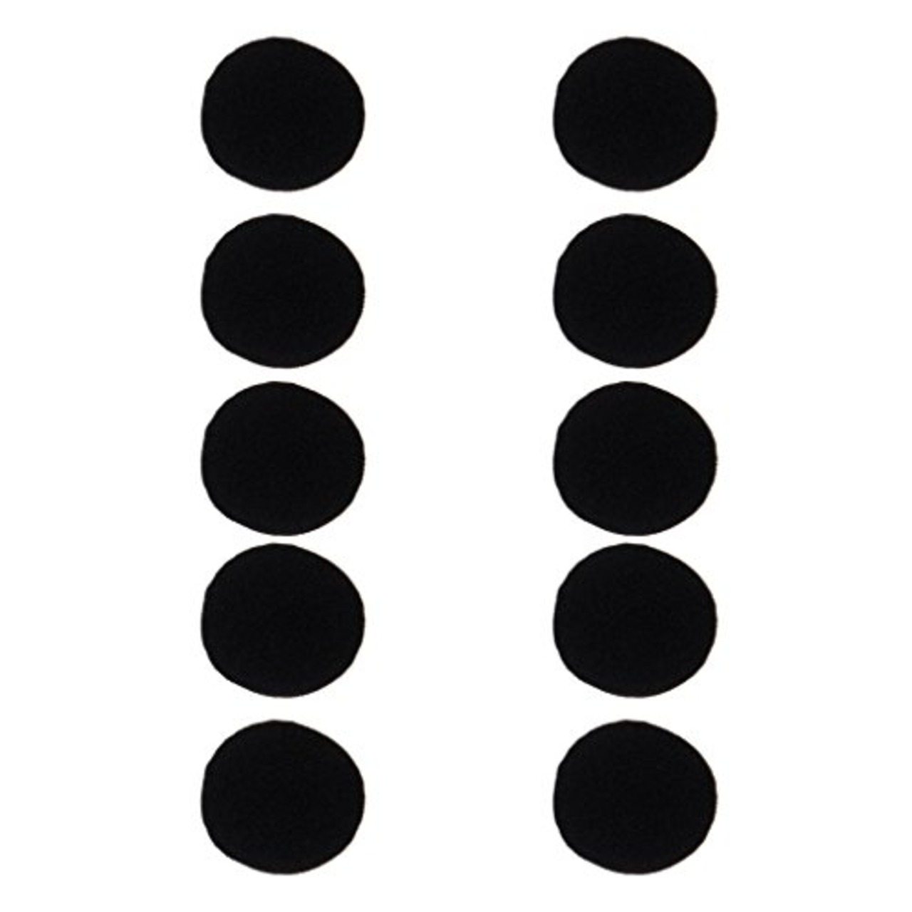 交換用イヤーパッド イヤークッション 35mm MDR-Q55 MDR-Q21LP対応 10個セット 黒 Gen