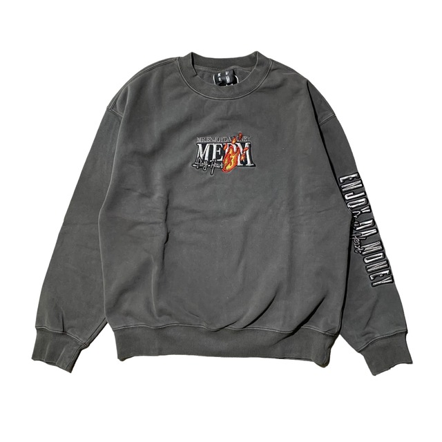 【MEDM】SMALL WORLD SERIES WASHED FIRE SWEAT