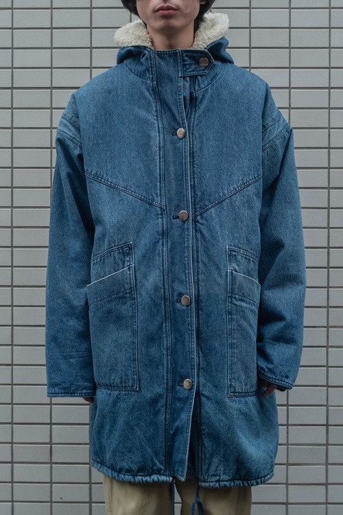 ドイツ ボアデニムコート 62