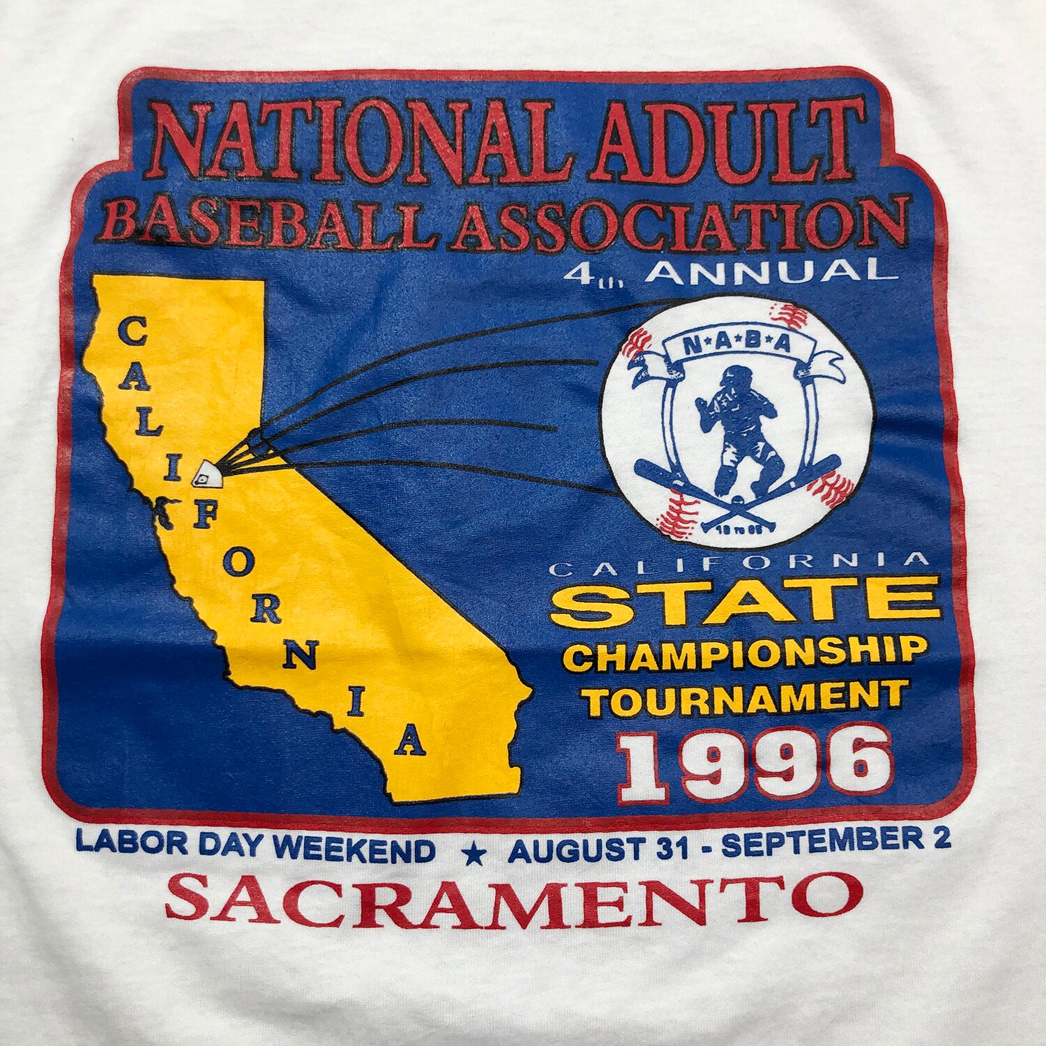 90S NABA 1996年 チャンピオンシップ トーナメント Tシャツ