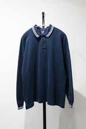 Old GAP navy polo sweat shirt