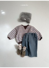 〖取寄〗韓国子供服 / 26winter / minirobe / ボタンピーチパンツ / キッズ *S~XL*