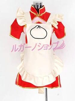 K5336 マクロス Flontier 風 ランカ・リー 娘娘飯店 制服風 コスプレ