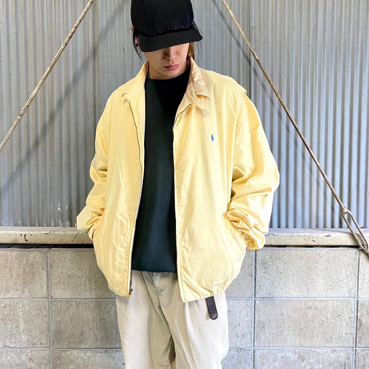 90年代 USA製 ポロバイラルフローレン スイングトップ メンズXL 古着 