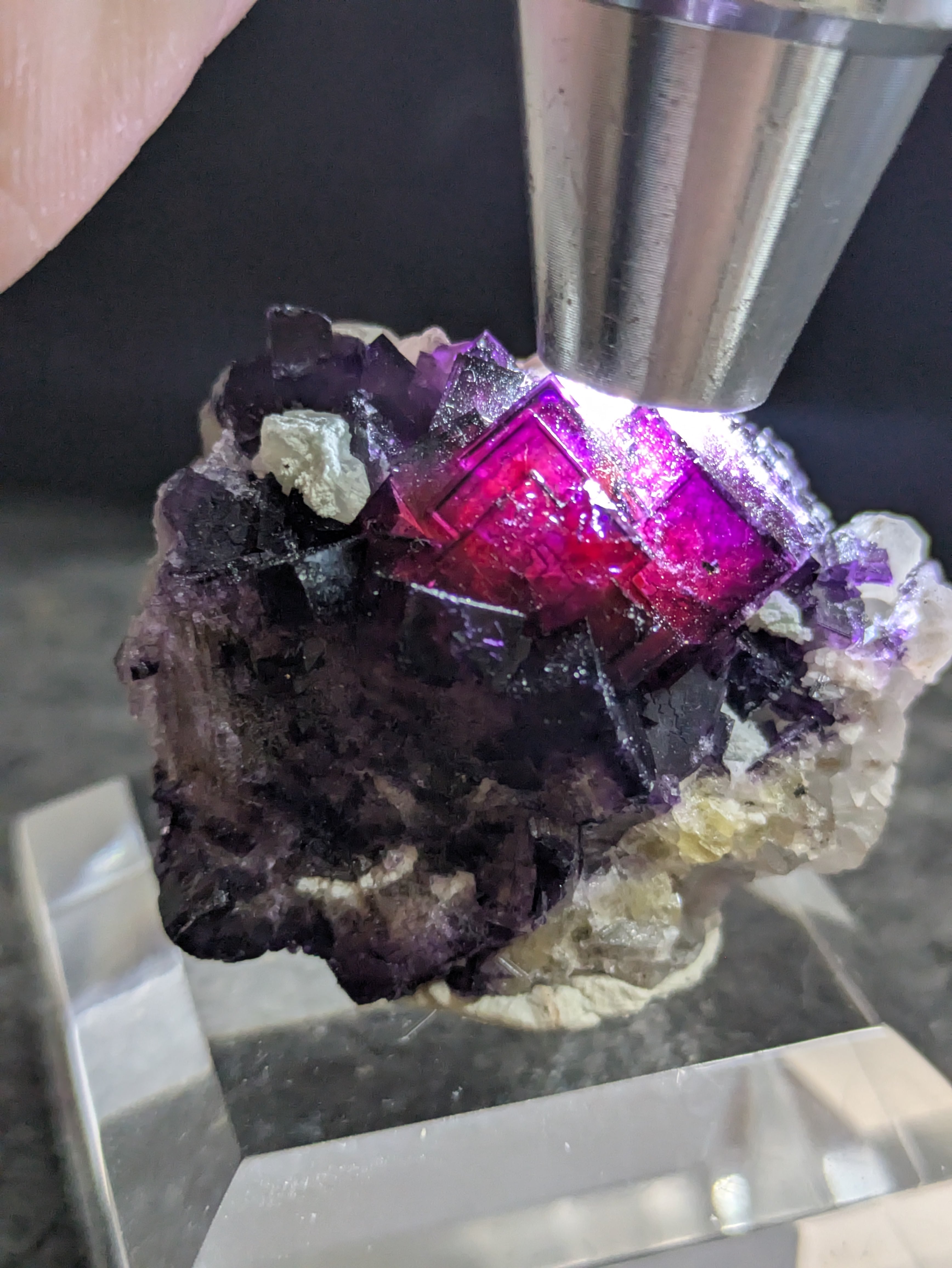 希少産地】St Johannes Mine ブラックフローライト 蛍石 原石 標本