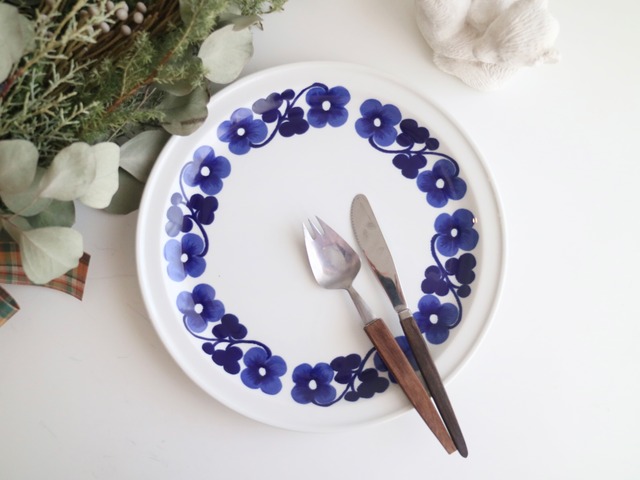 ARABIA / aamu ディナープレート  No.5885