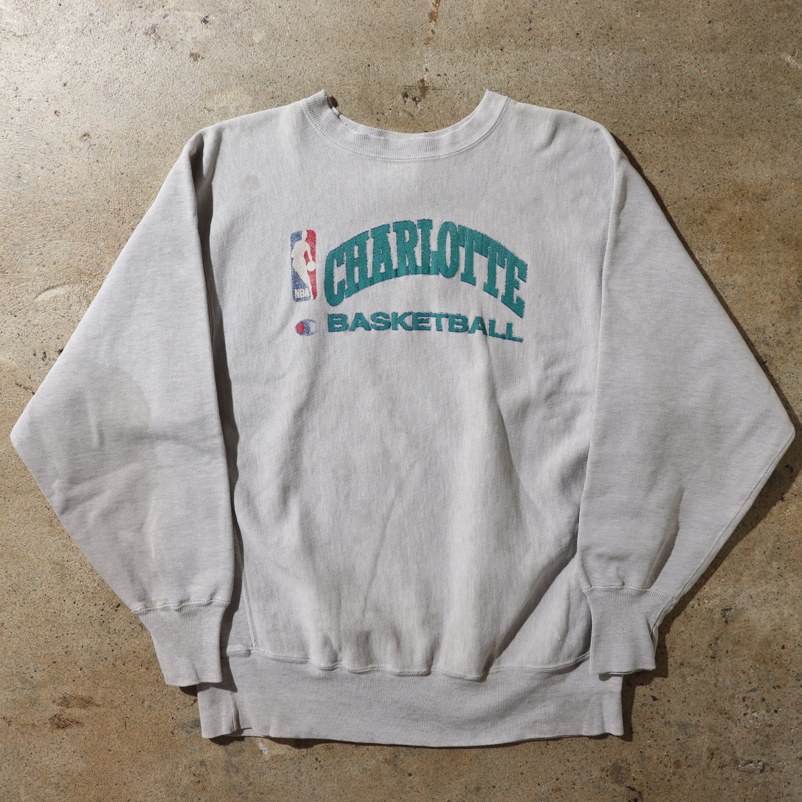 90s Champion リバースウィーブ スウェット NBA HORNETS