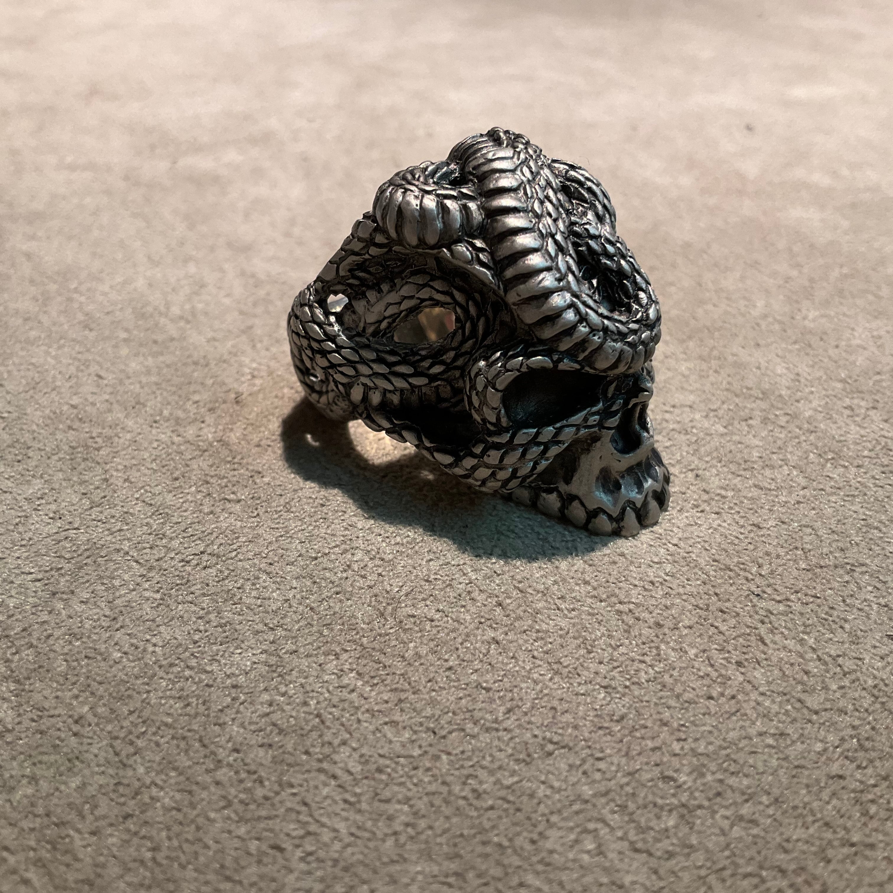 haraKIRI ハラキリ 蛇髑髏 Ring アンティーク | FirstOrderJewelry