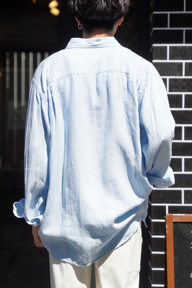 90’s L.L.Bean button down linen shirts