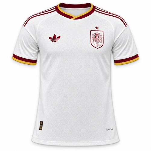 【お取り寄せ】スペイン代表 2026 アウェイ サッカーユニフォーム ネーム 背番号 カスタム可（プレイヤーバージョン）