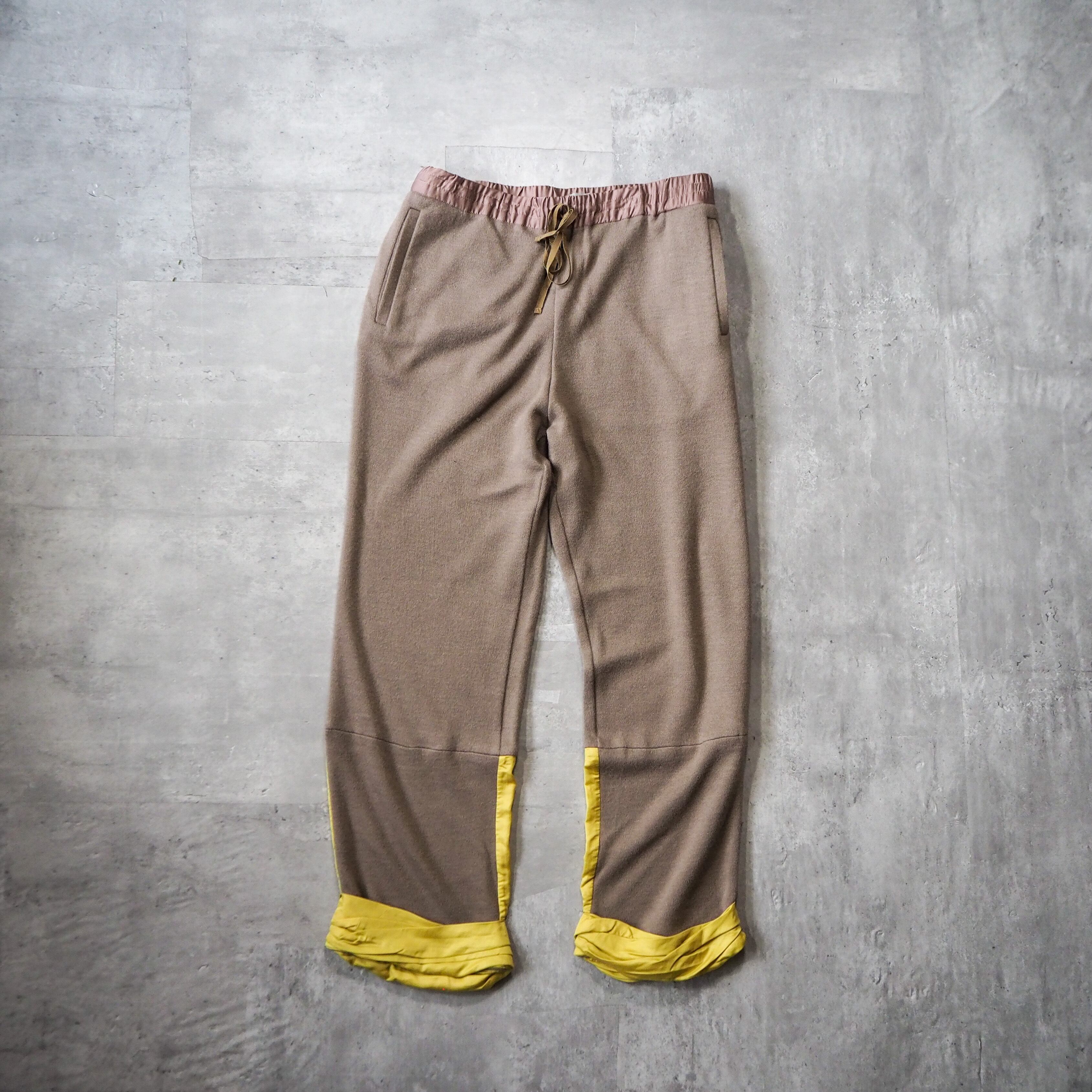 “undercover” fabric docking acid color pants アンダーカバー 切替 異 ...