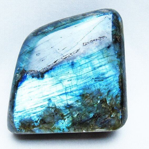 ラブラドライト 原石 一点物 181-4324