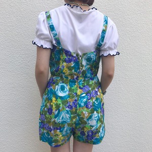 Vintage flower beach wear