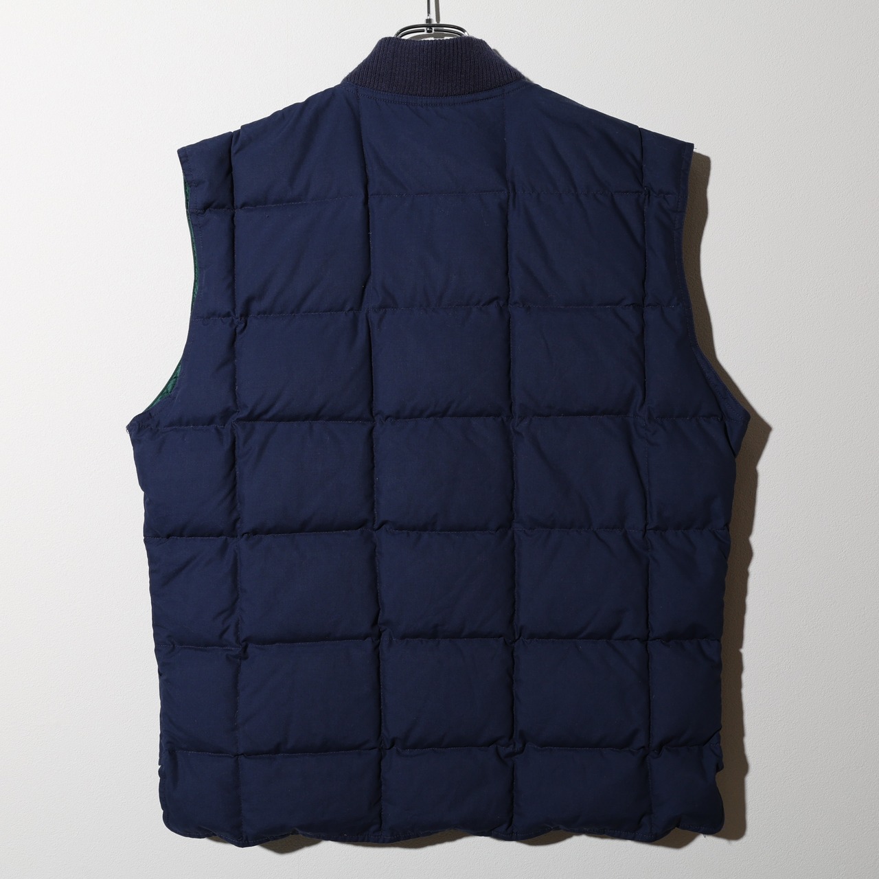 極美品 M リバーシブル Eddie Bauer Downlight Canadian Vest グースダウンベスト エディーバウアー