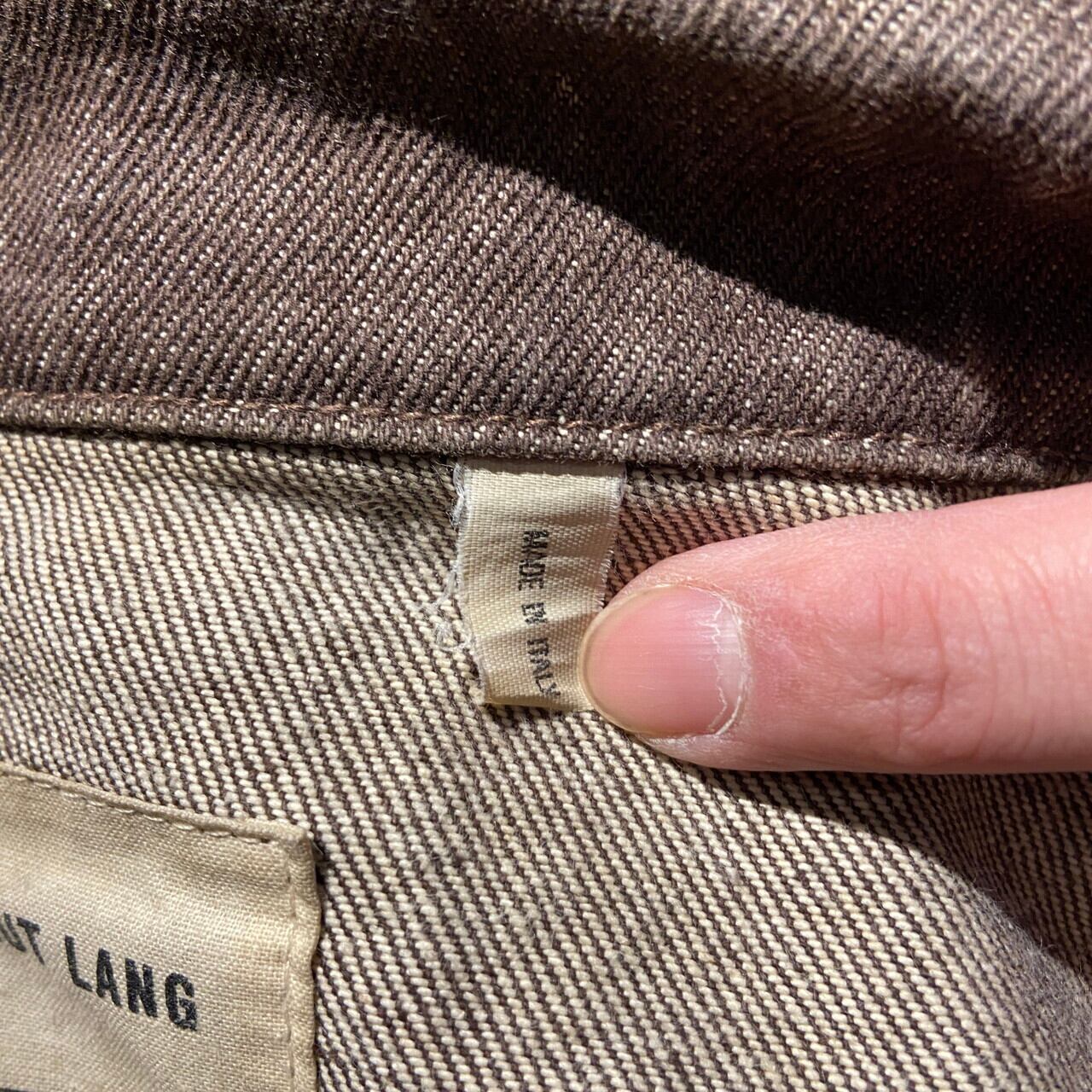 HELMUT LANG ヘルムートラング イタリア製 1stタイプ デニムジャケット