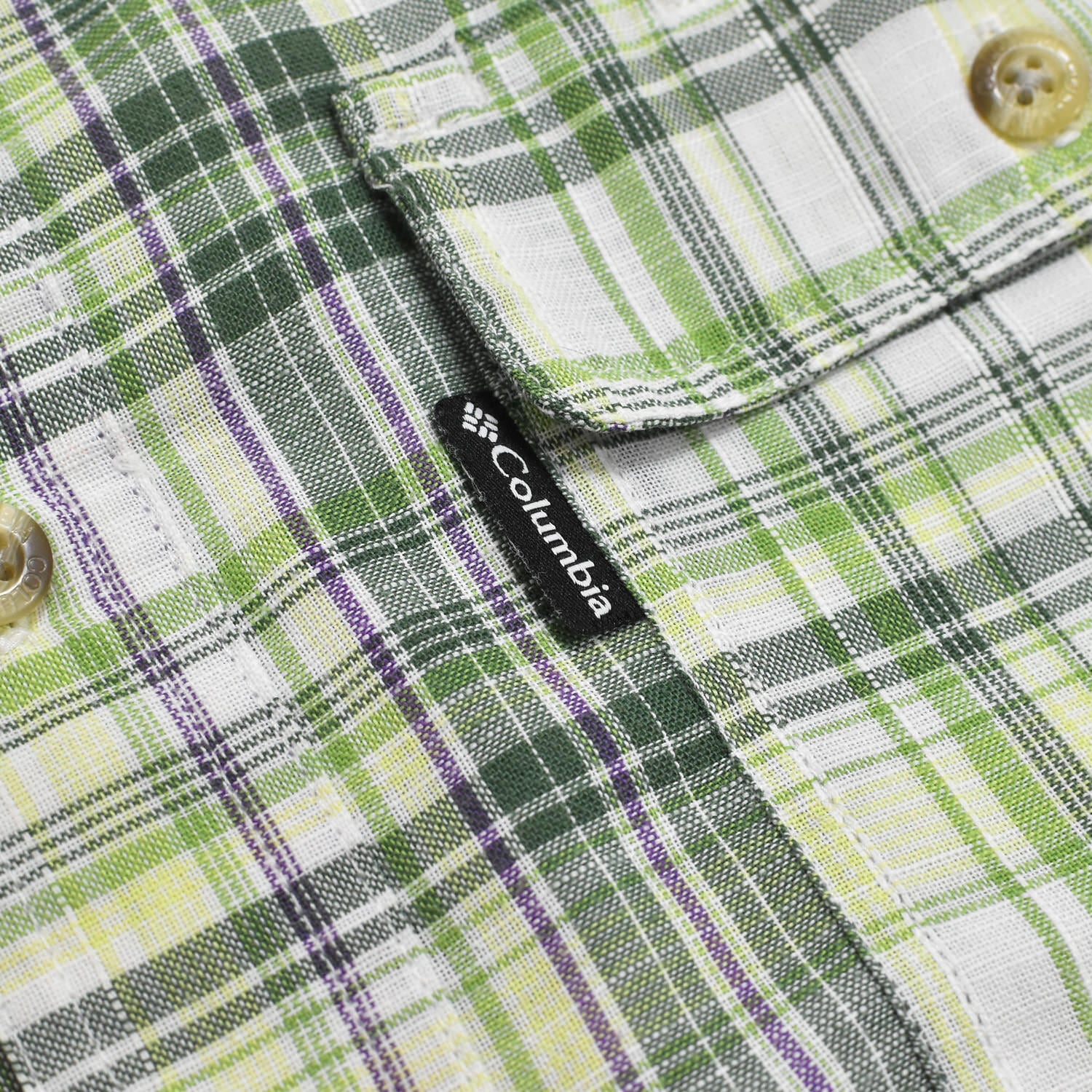 Columbia TITANIUM check shirt | 古着屋 grin days memory 【公式