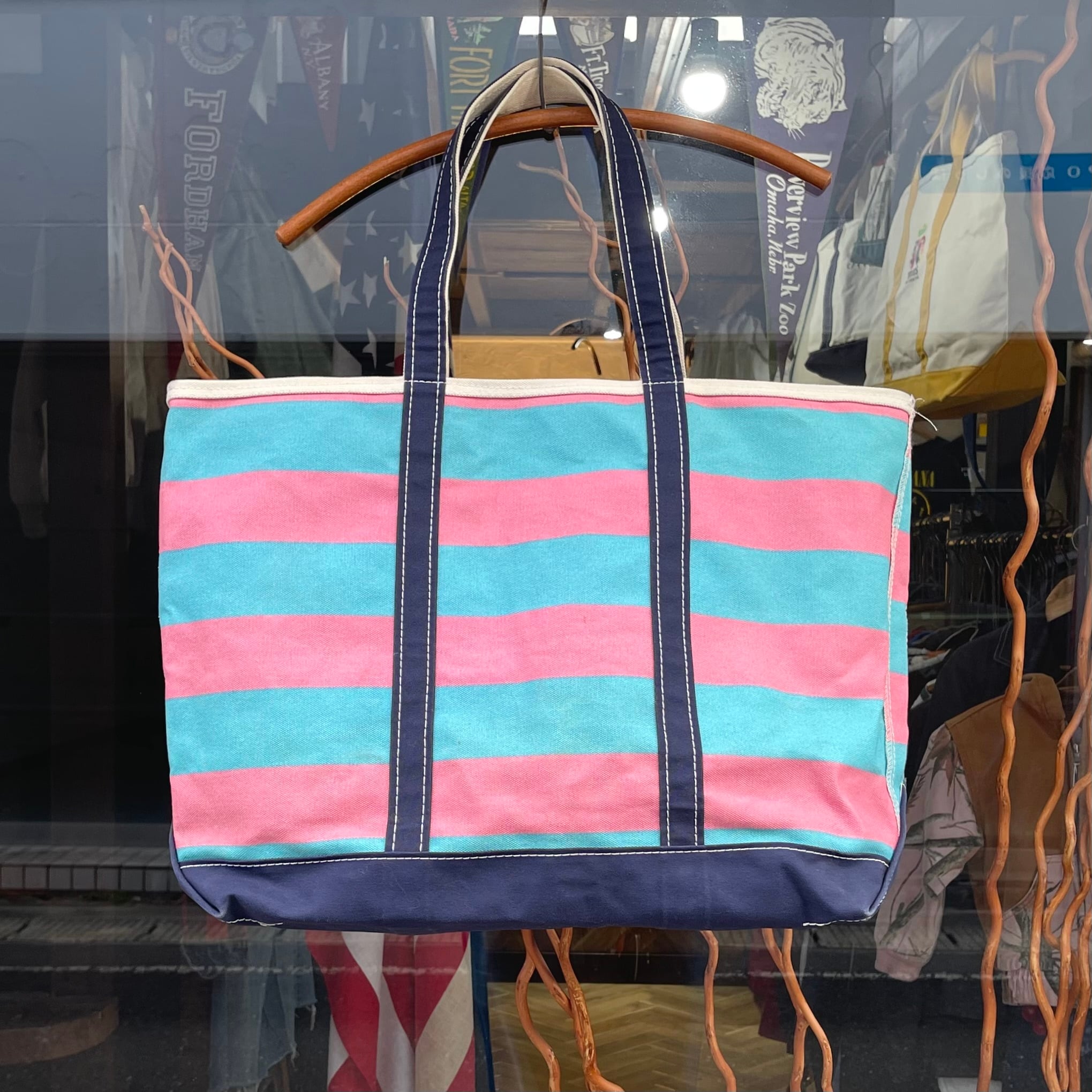 【Lsize! ジップトップ!】L.L.bean トートバッグ BOAT AND TOTE