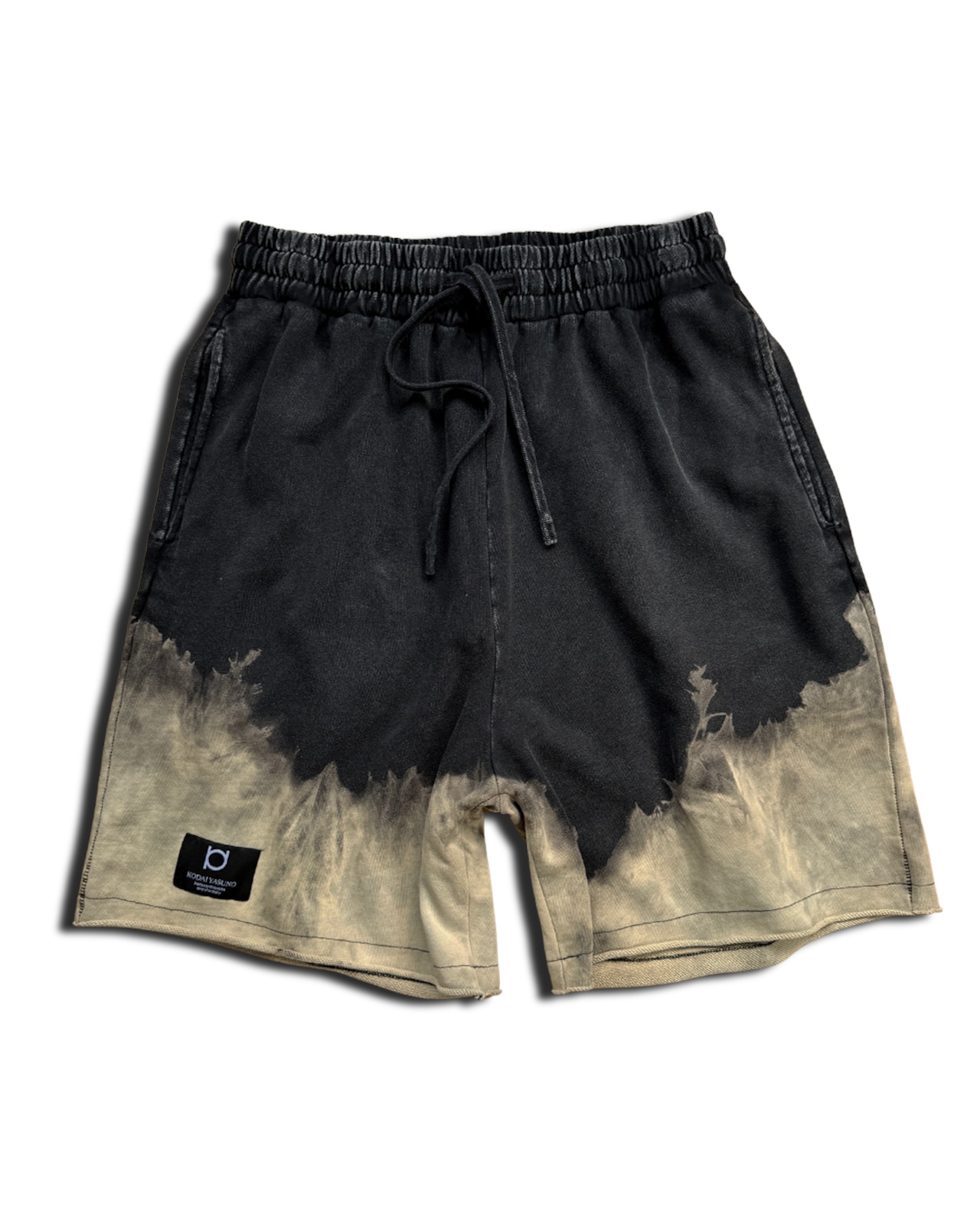 【セットアップ可】タイダイブリーチビッグシルエット半袖Tシャツ Cafe time