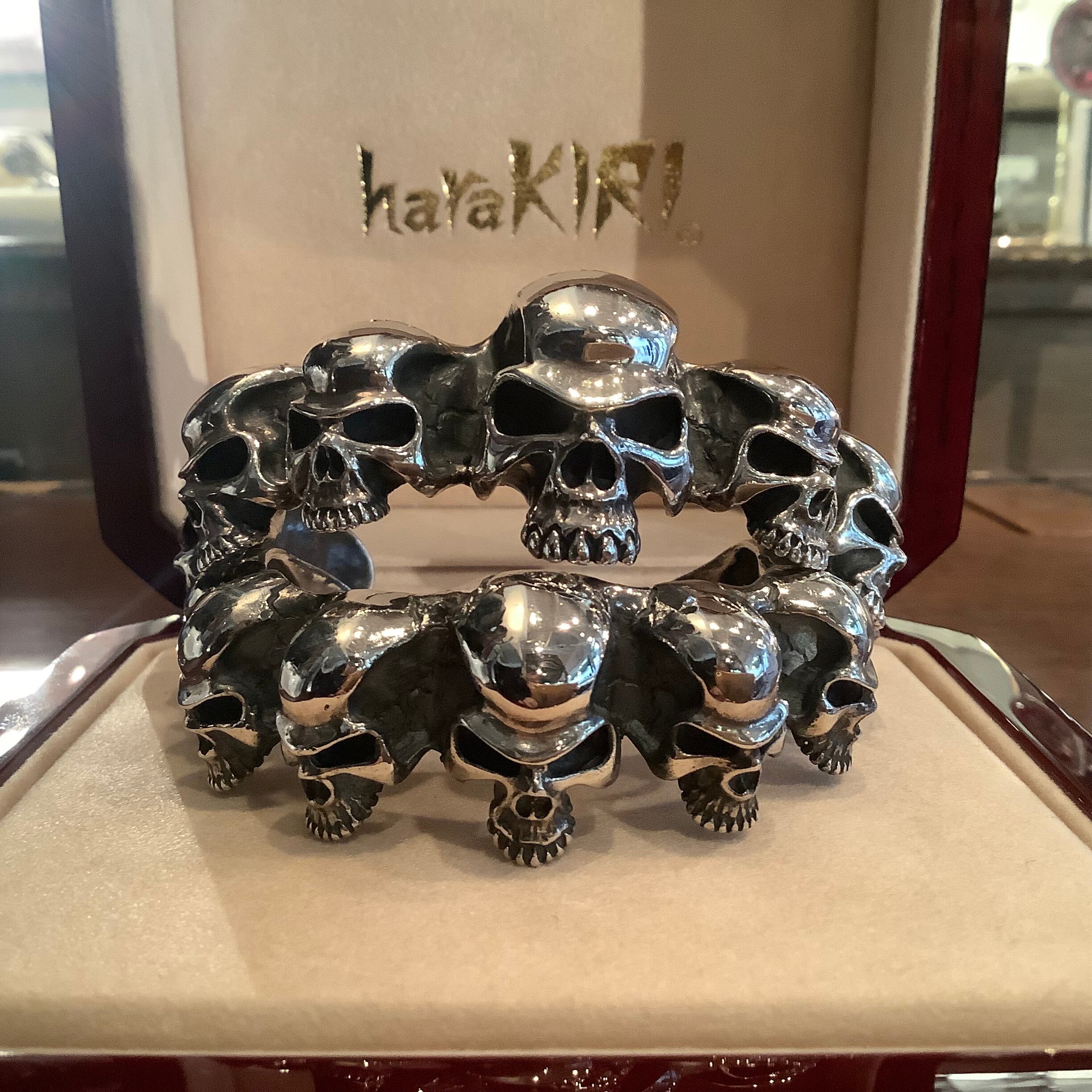 haraKIRI ハラキリ 髑髏バングル（大）SilverJewelry