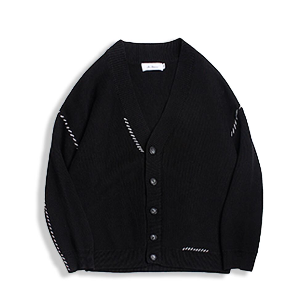 ステッチカーディガン ｜ステッチ カーディガン モノトーン オーバー