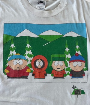 -SOUTH PARK- Vintage 90s XL Print T-shirt