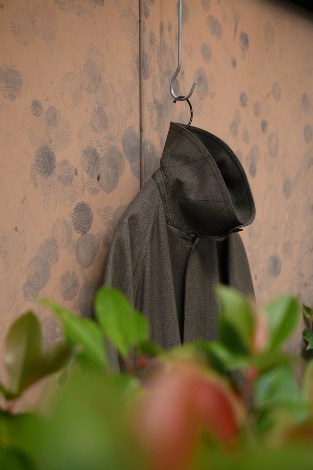 ANTOS. / CAVALRY TWILL COAT (Brown Green)