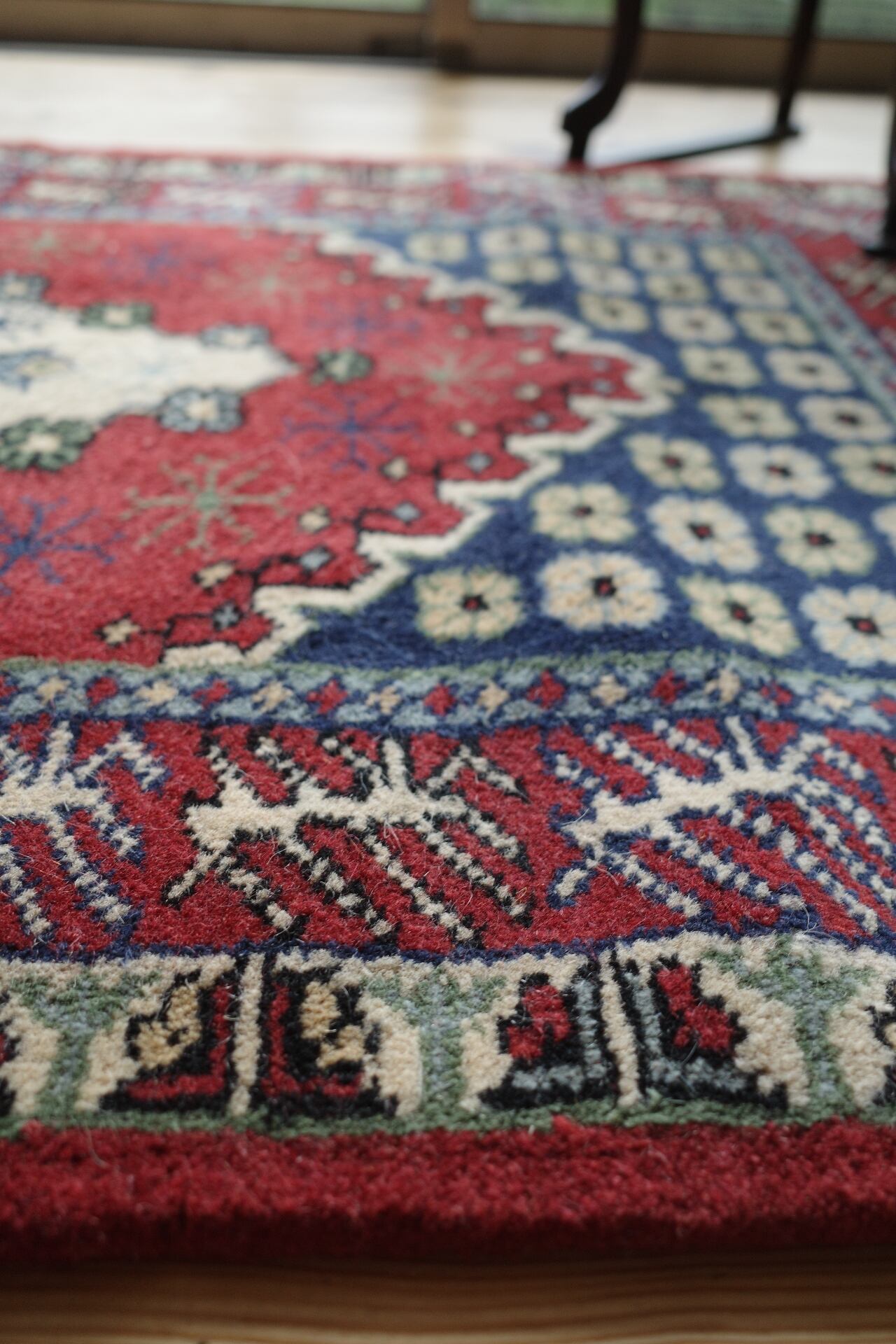 ✦vintage rug✦　150cm×87cm　インド・サルークラグ Well Woven Indira Elysium Vintage Panel Rug with Fringe | Well Woven