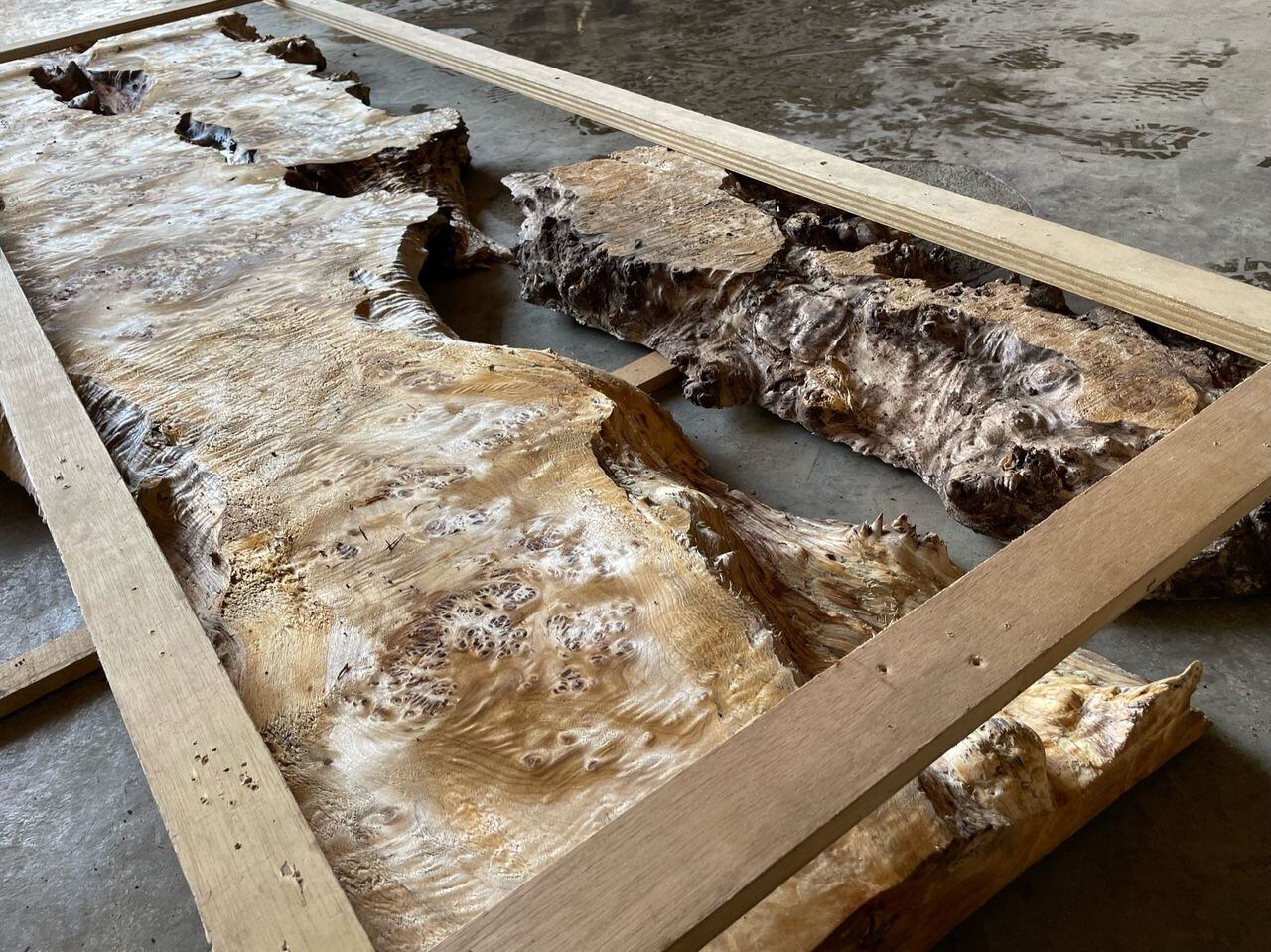 ポプラレジンテーブル【セミオーダー】 | RESIN SPACE