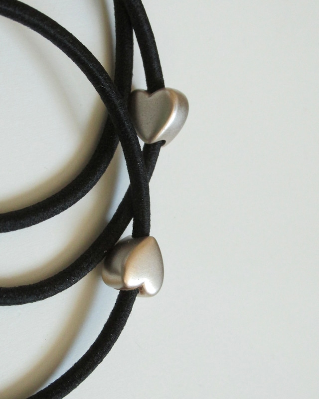 heart hair tie