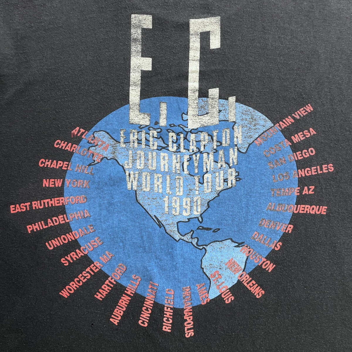 90年代 USA製 1990 ERIC CLAPTON エリック・クラプトン JOURNEYMAN