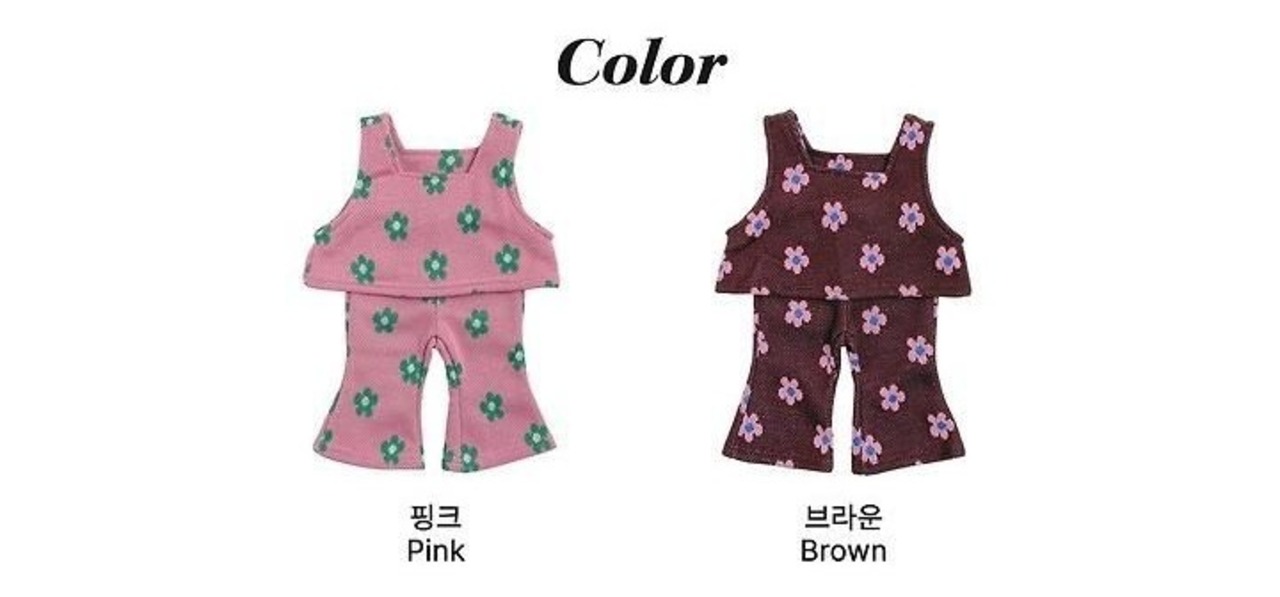 韓国子供服 / 26winter / oottbebe / フラワーニットセットアップ / ベビー&キッズ / 冬服 *XS~XL*